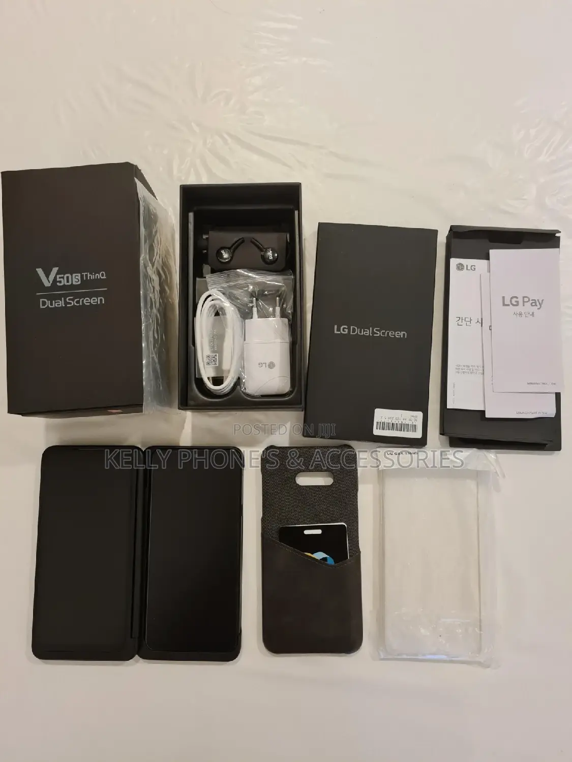 New LG V50S Thinq 256 GB Black