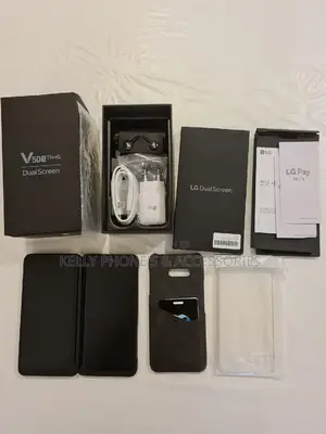 New LG V50S Thinq 256 GB Black