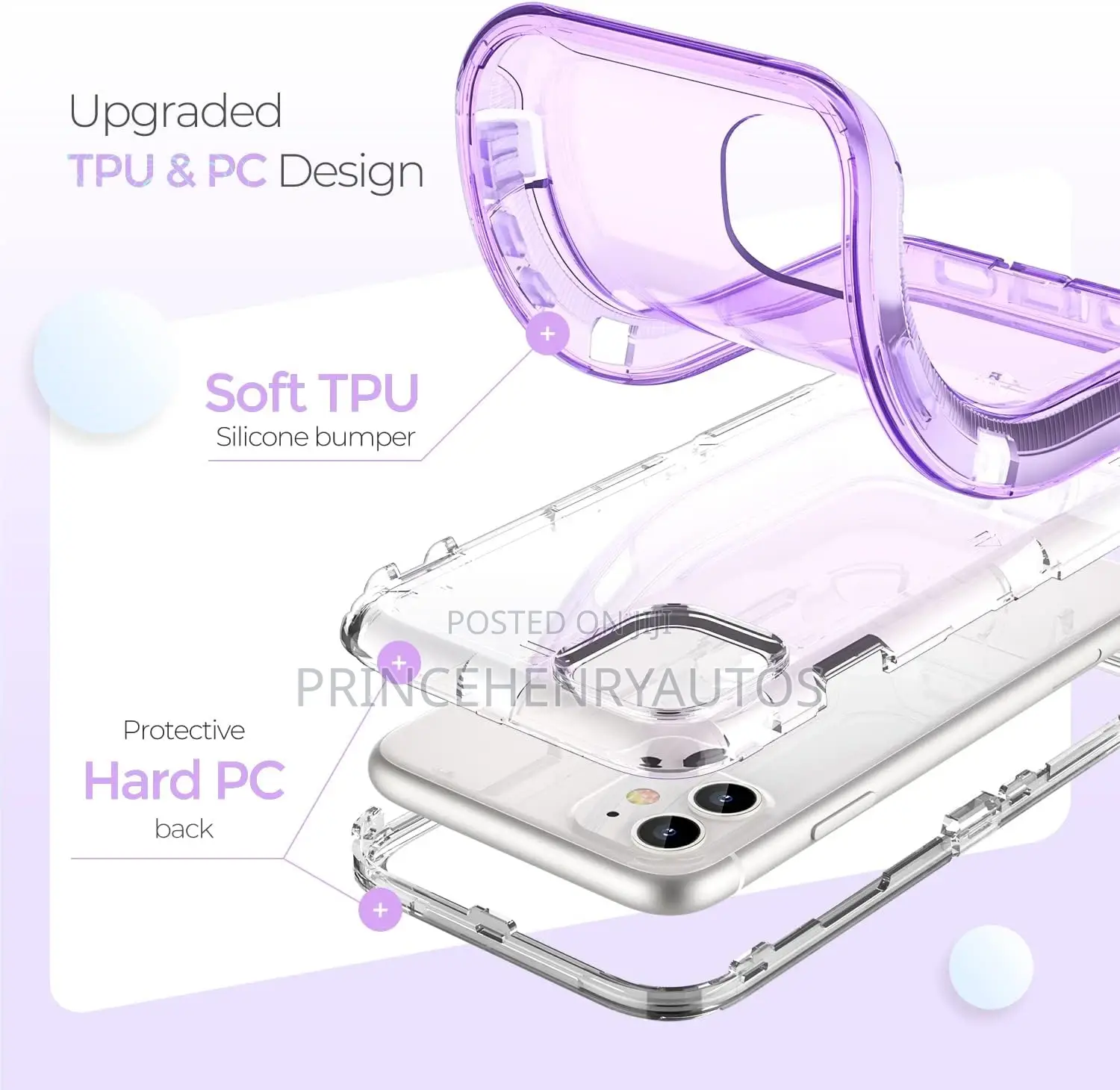 Oribox Heavy Duty Case Compatible With iPhone 13 Pro