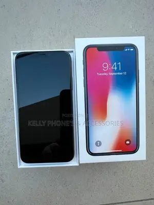 New Apple iPhone X 256 GB Black