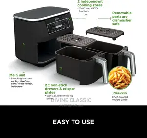 Ninja Foodie Daul Zone 7.6lit Air Fryer