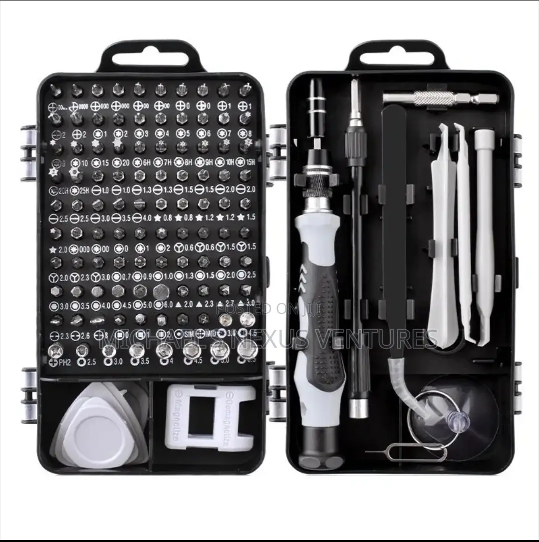 Repair Tools Set Black (Tools Box Set) Quality With Mat