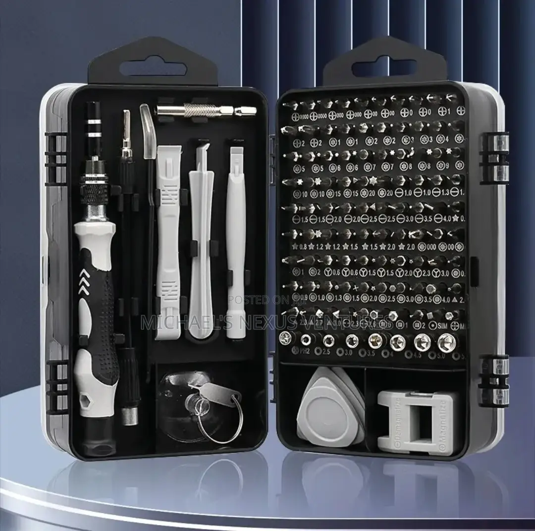Repair Tools Set Black (Tools Box Set) Quality With Mat