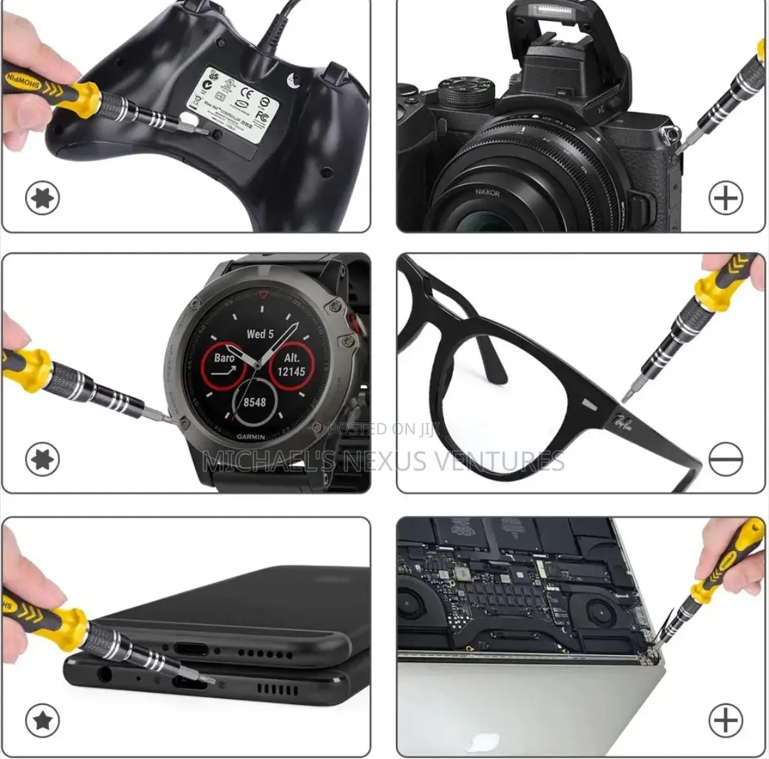 Repair Tools Set Black (Tools Box Set) Quality With Mat