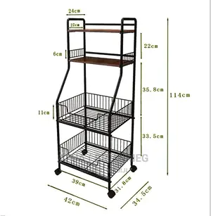 Multipurpose or Multilayer Kitchen Storage Shelf ( Big Size)
