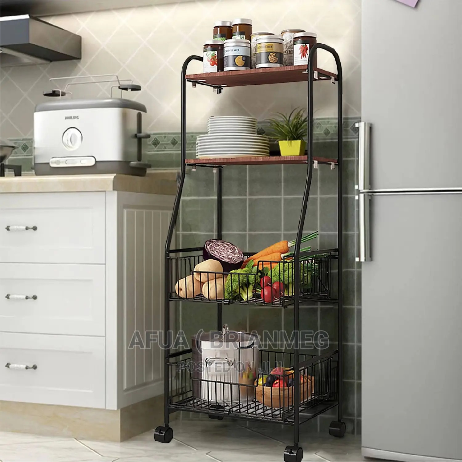 Multipurpose or Multilayer Kitchen Storage Shelf ( Big Size)