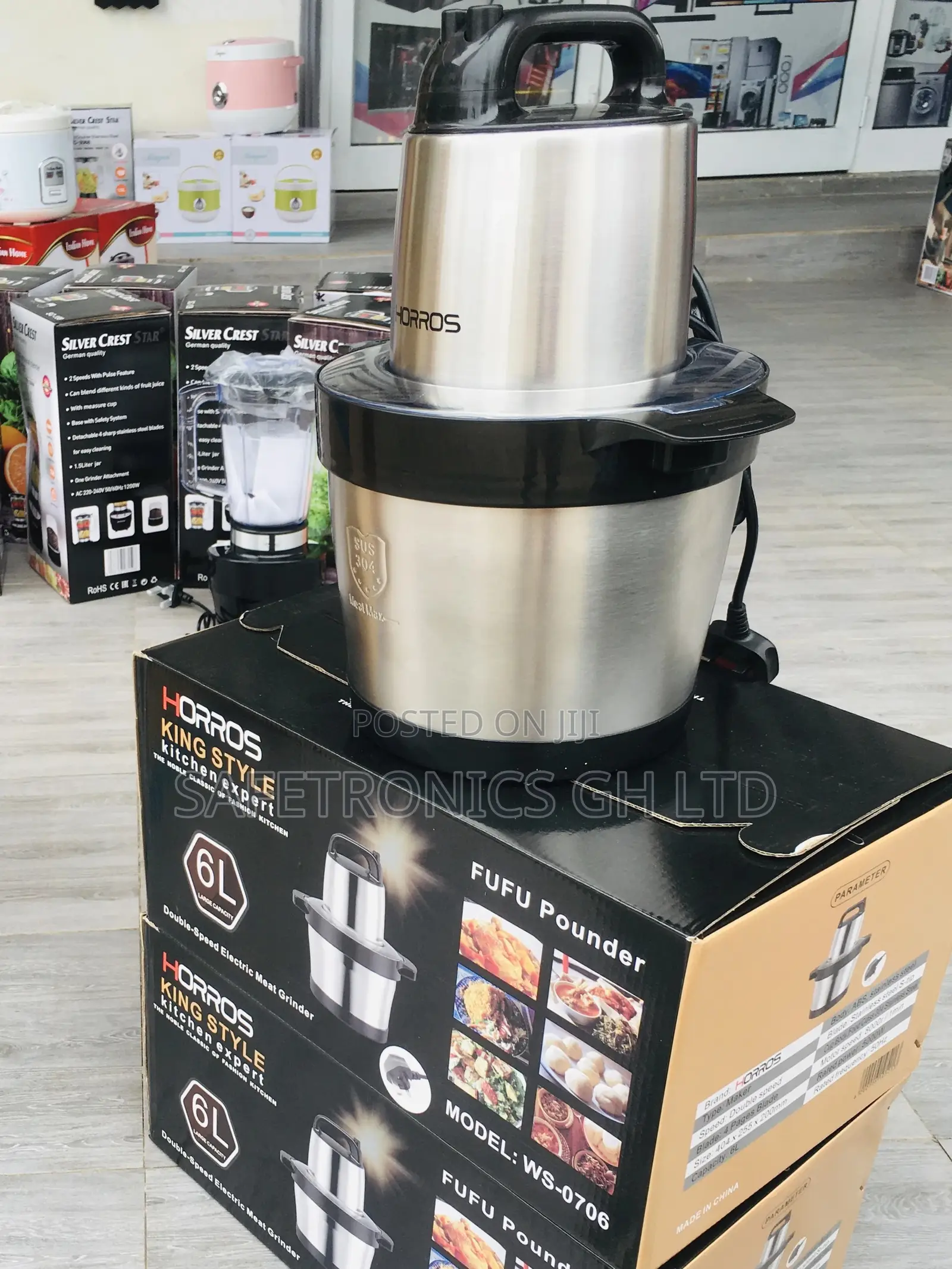 Highly Effective Electric Meat Grinder Horros 