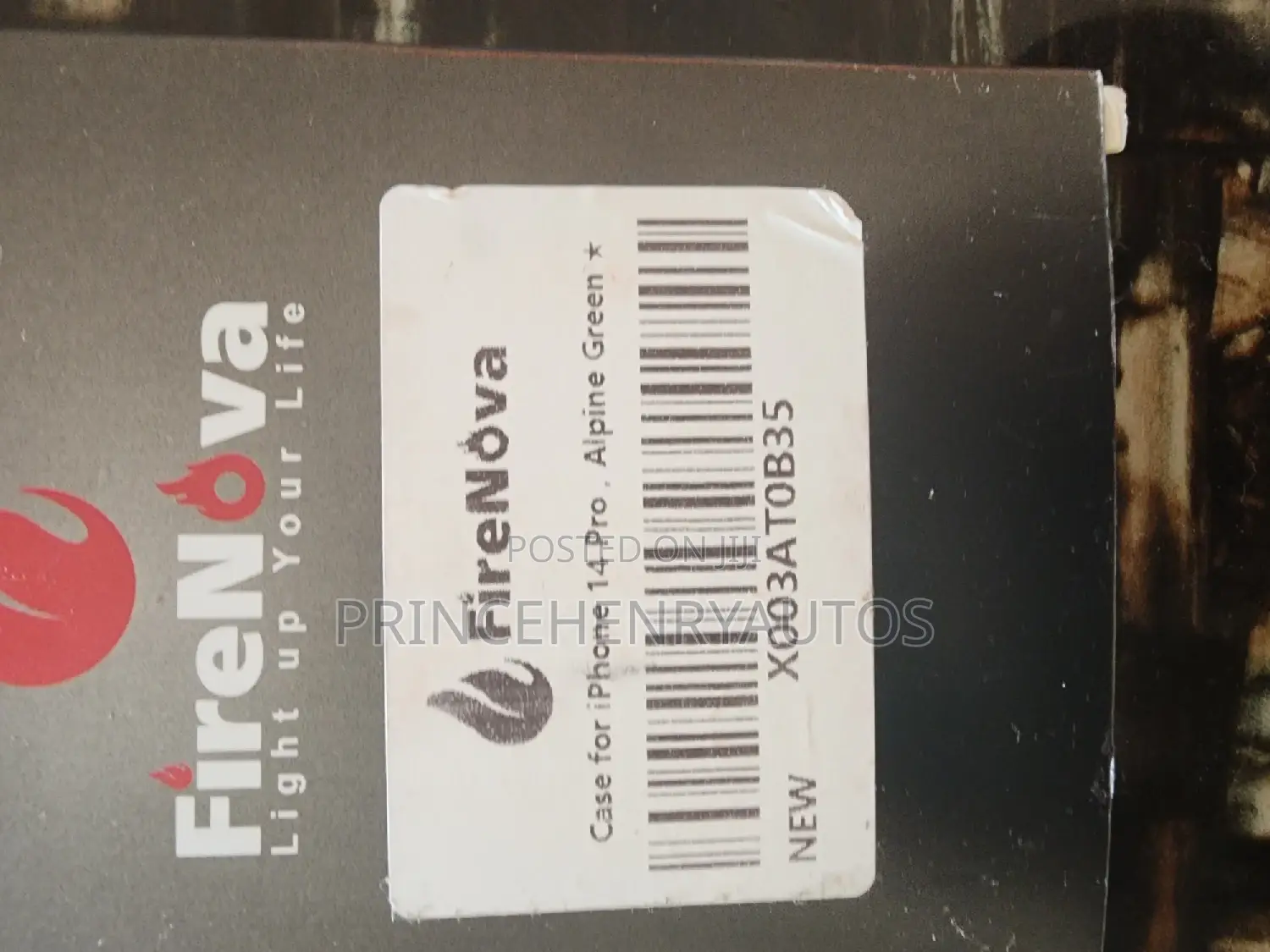 Firenova Designed for iPhone 14 Pro Case+Screen Protector