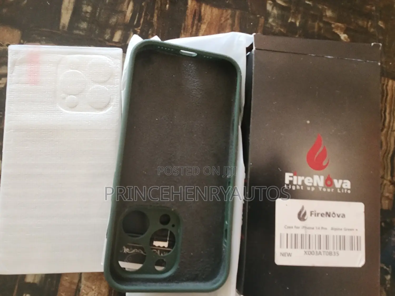 Firenova Designed for iPhone 14 Pro Case+Screen Protector