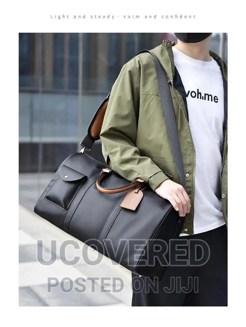 Quality Real Leather Duffel Bag
