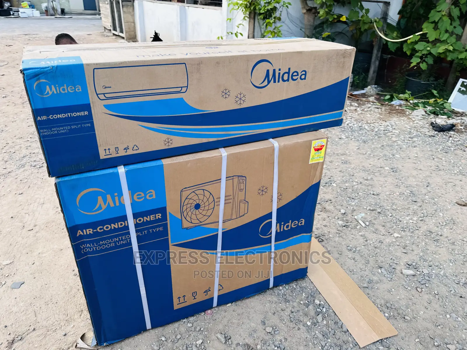 Copper Condenser Inverter White Midea 2.5hp Split AC