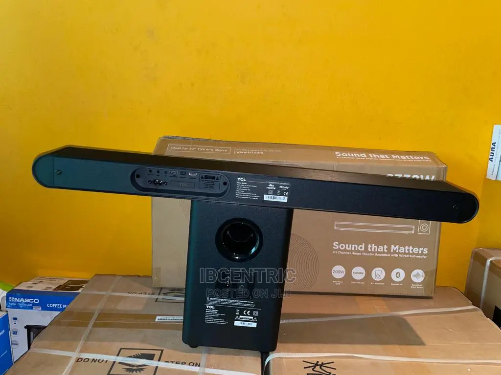 TCL 3.1ch Subwoofer With Wireless Soundbar