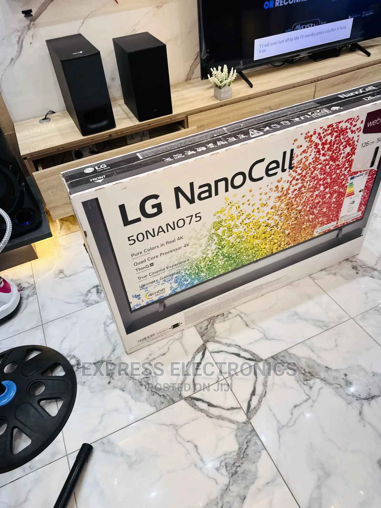 Brilliant Colours UHD Nanocell LG 50”Nano756 