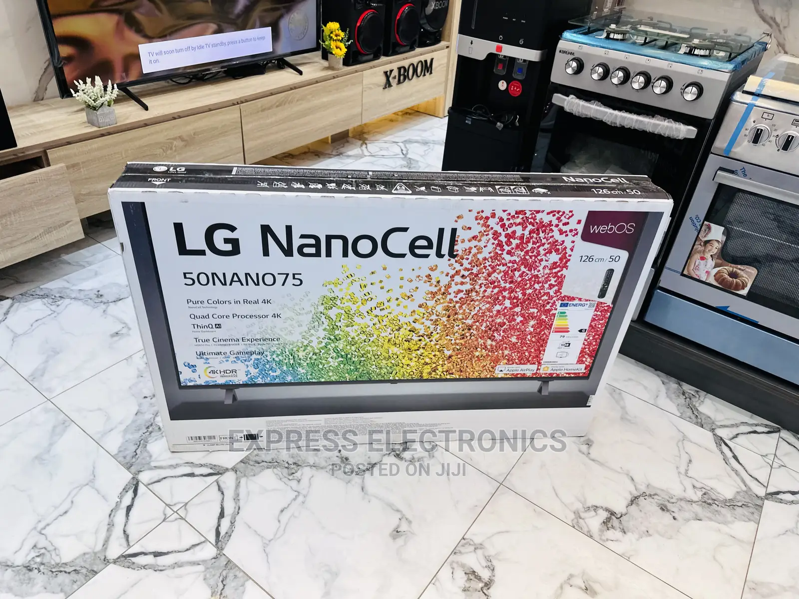 Experience Good  Mad Clare Image Nanocell LG 50”Nano756 
