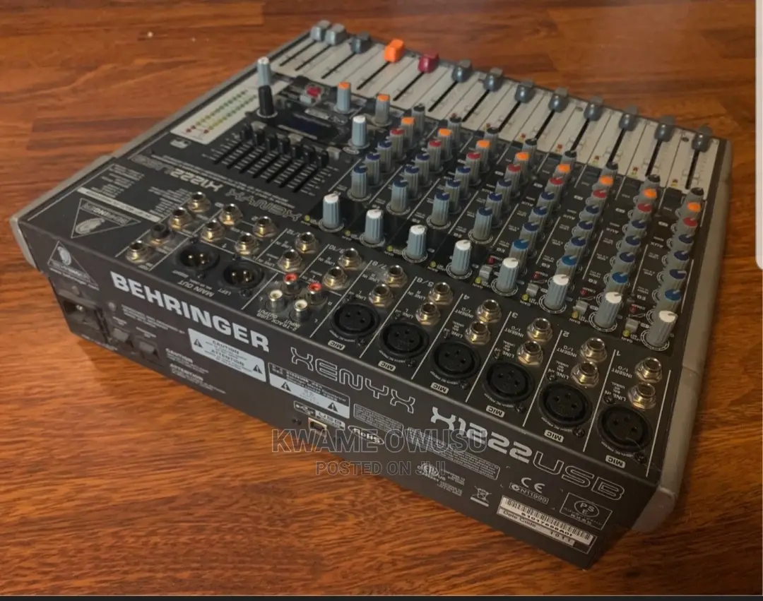 Behringer Xenyx X1222 USB Mixer in Alajo Audio & Music Equipment, Kwame Owusu