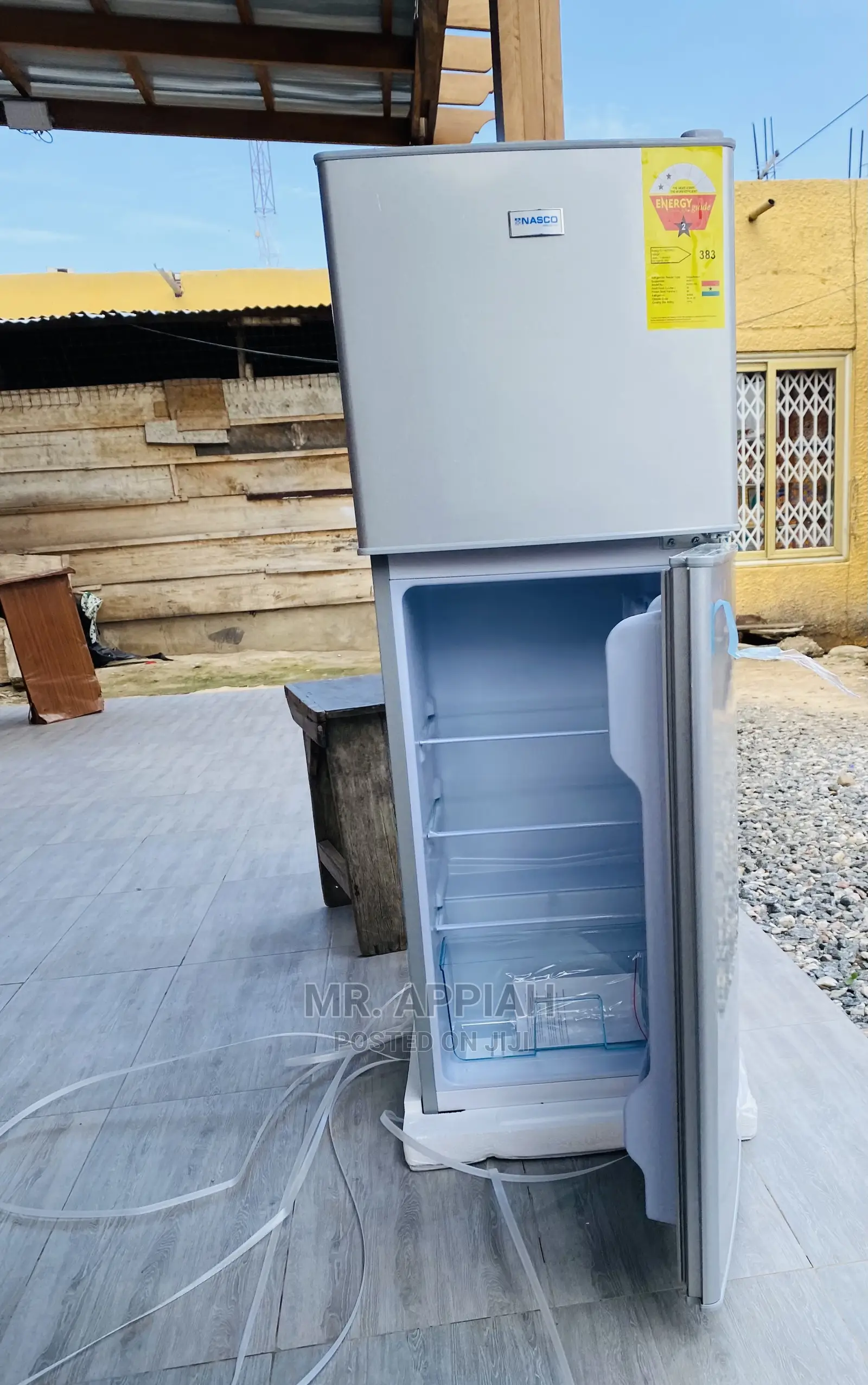 Sleek Nasco Top Freezer Fridge(Nascof2-18fl) 