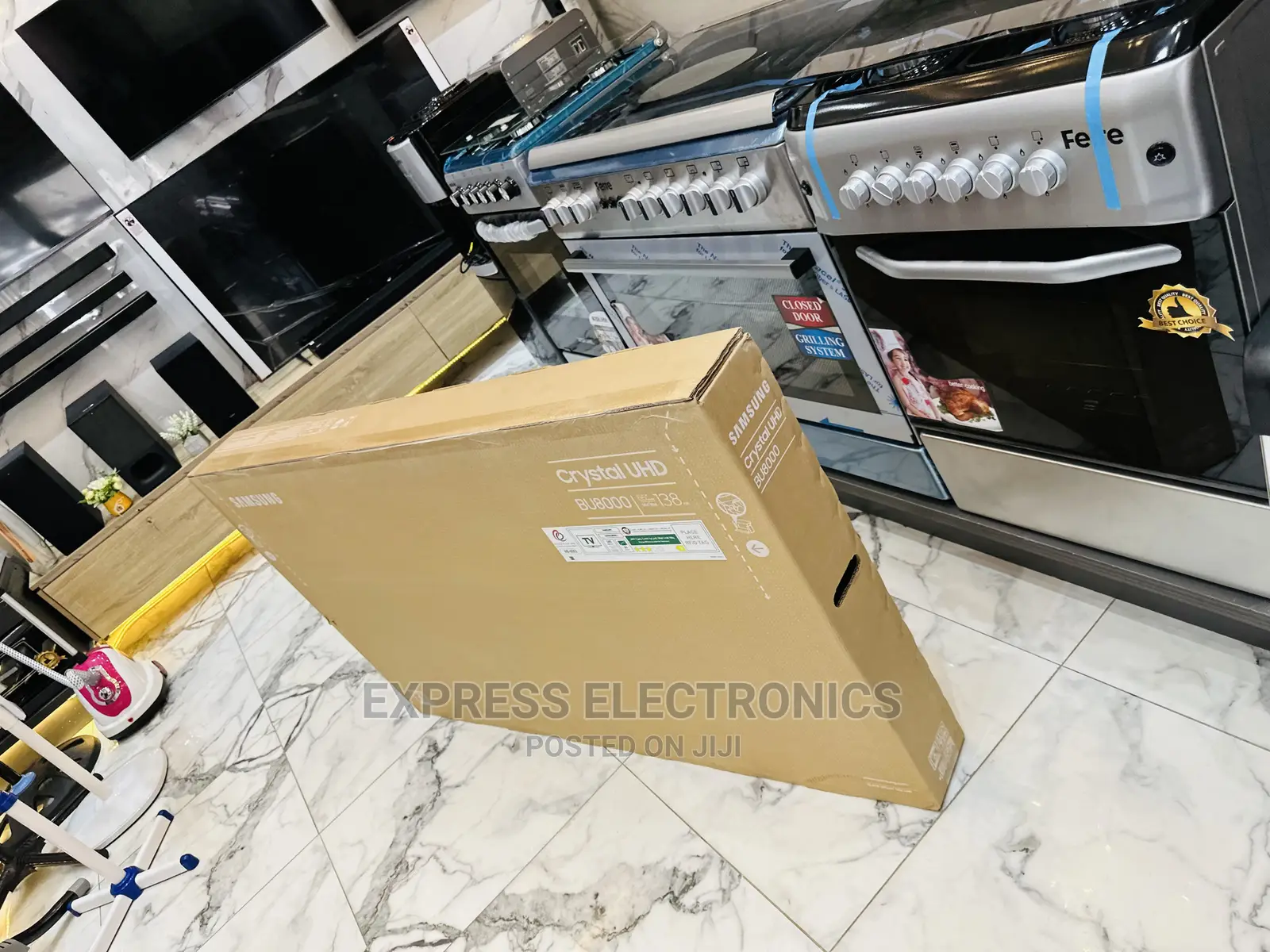 Crystal Glossy UHD Smart 55”Bu8000 Tv Samsung