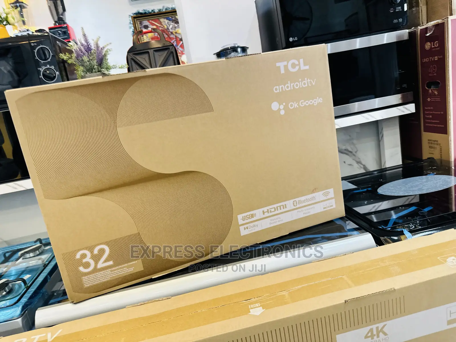 32S5400A TCL Metallic Bezel Less FHD Android TCL