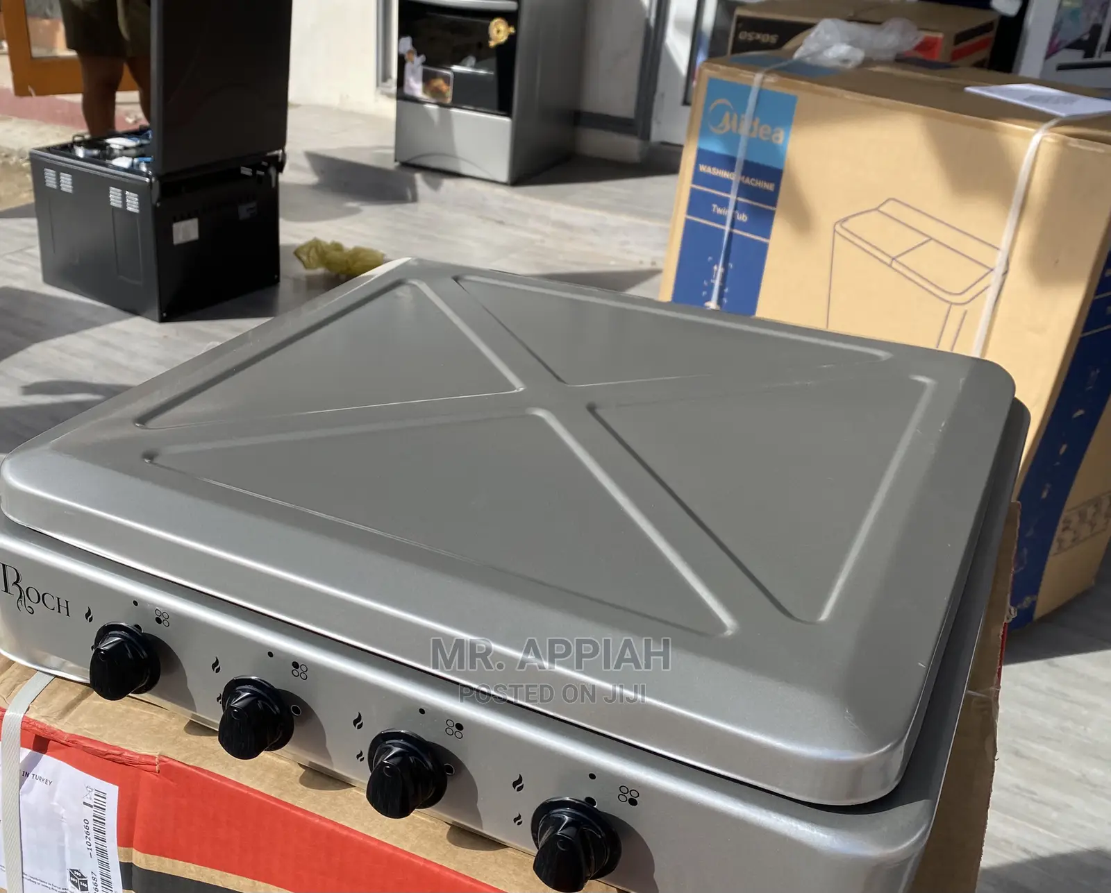 Get Massive Discount for Roch Table Top 4 Gas Burner 