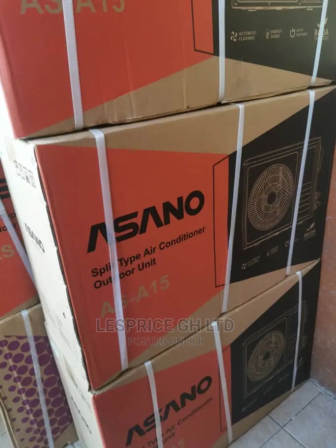 Asano 1.5hp Split Type AC- Self Cleaning