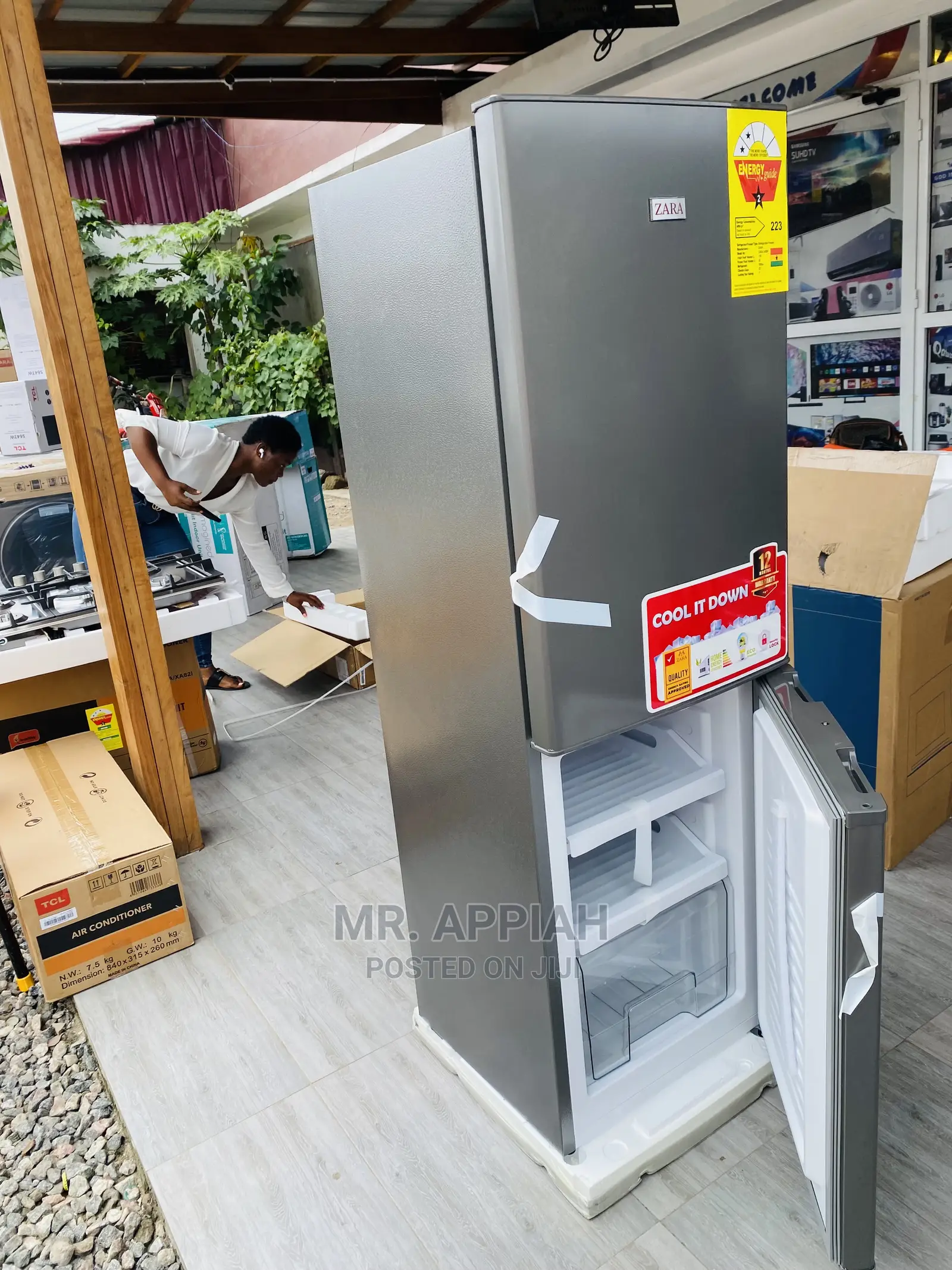 Fast Chilling Zara Refrigerator(Zara-240bf)