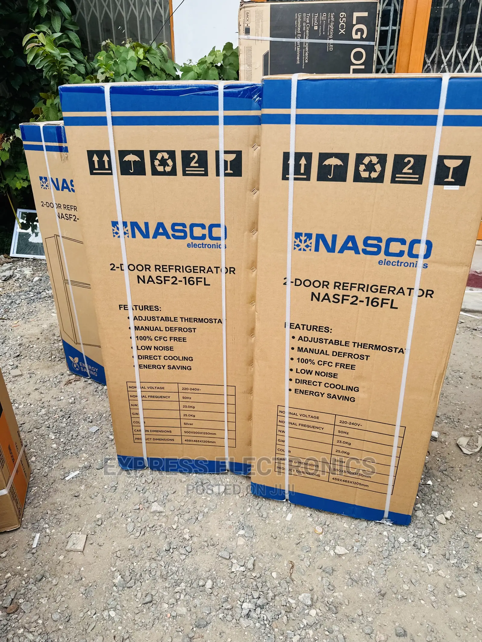 Purchase From Us Nasf2-16fl Top Freezer Double Door Fridge