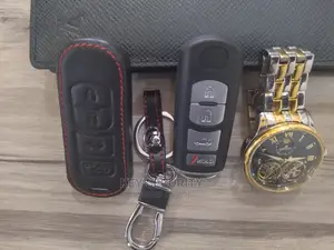 Smart Key Leather Case for Mazda 3