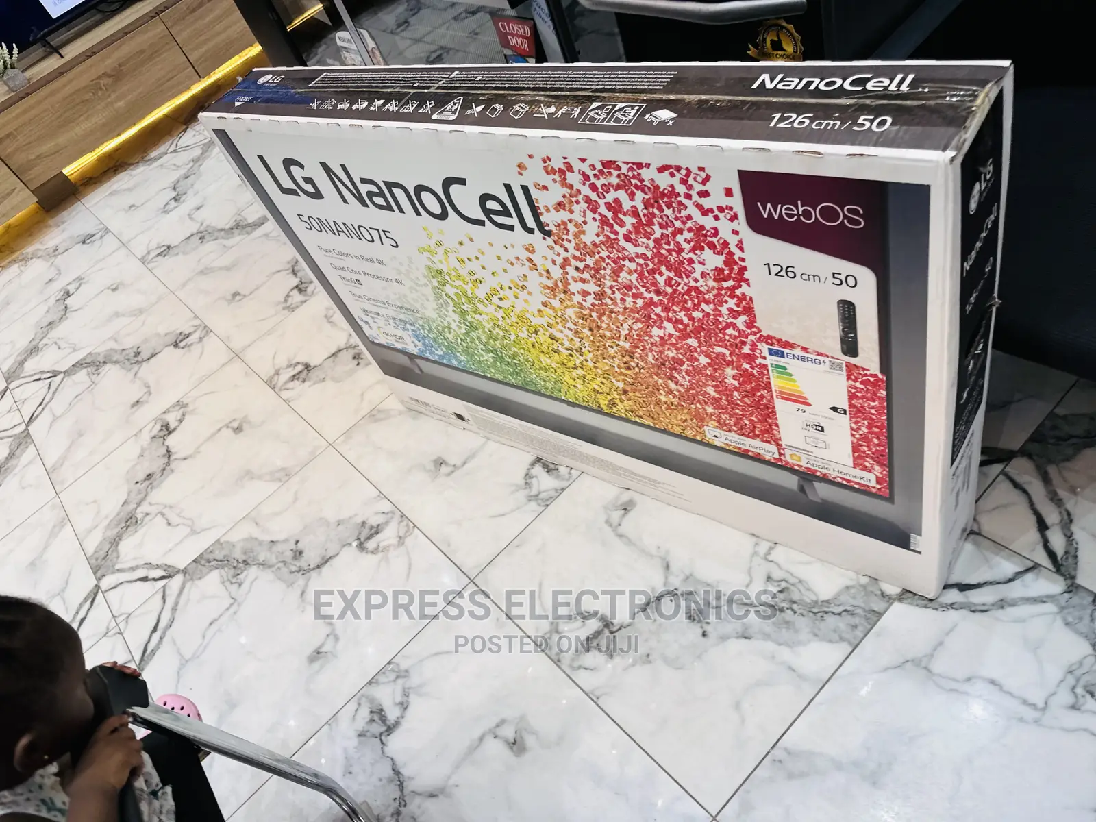 Filemaker Mode 50”UHD Smart LG Nanocell Nano756