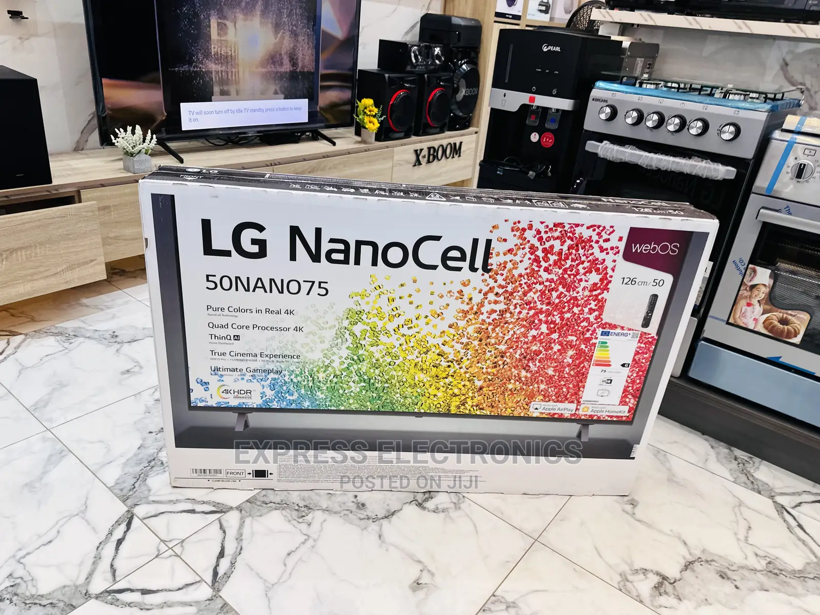 Filemaker Mode 50”UHD Smart LG Nanocell Nano756