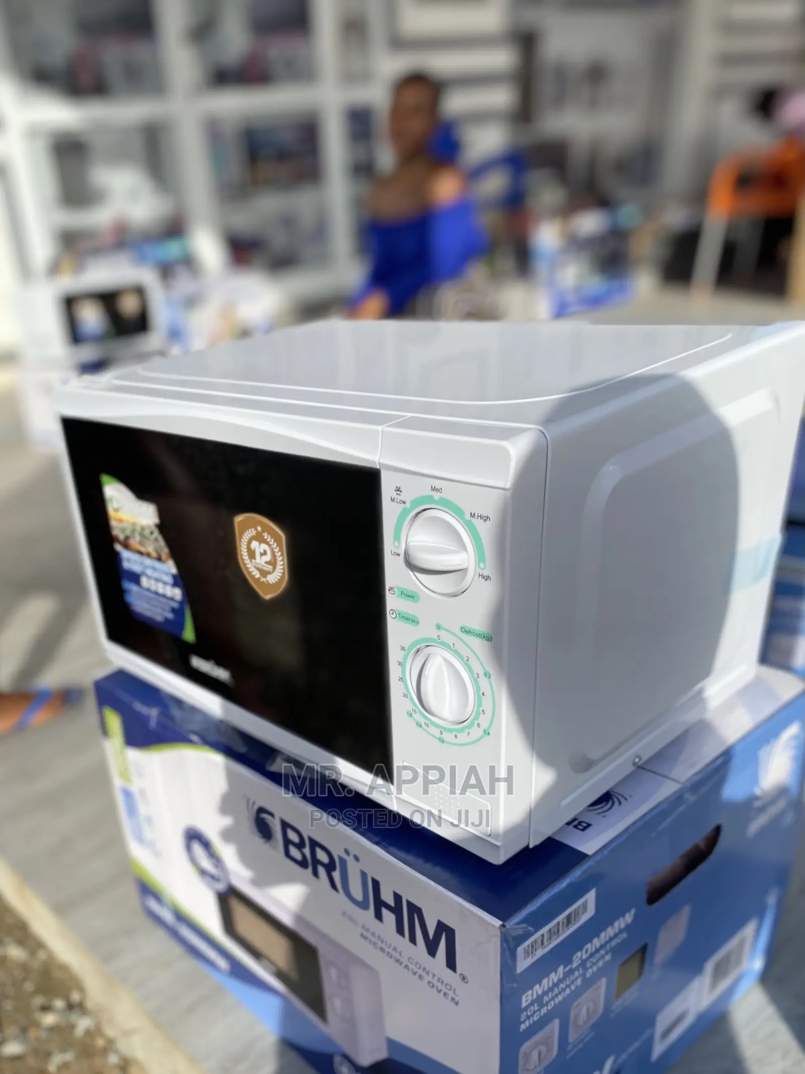 Brand  New BMM-20MMW- WHITE -20l Microwave 