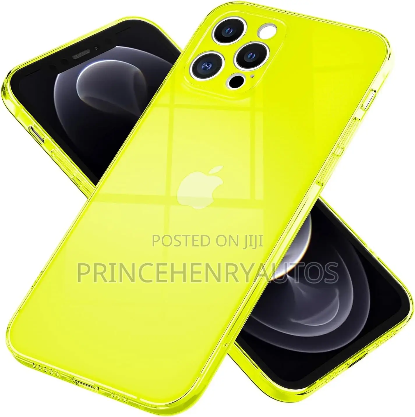NALIA Clear Neon Cover Compatible With iPhone 13 Pro Case