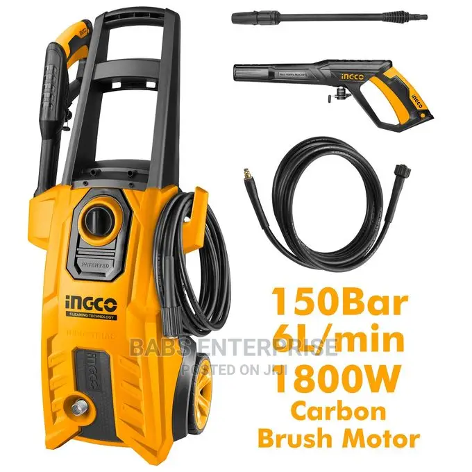 Ingco HPWR18008 High Pressure Washer - 1800W