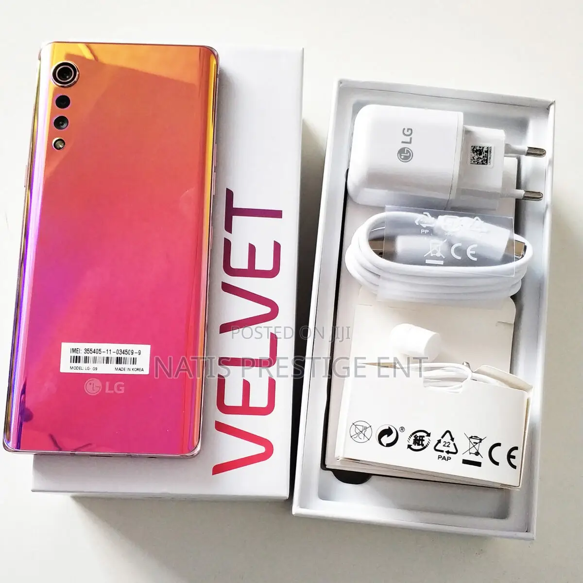 New LG Velvet 5G UW 128 GB
