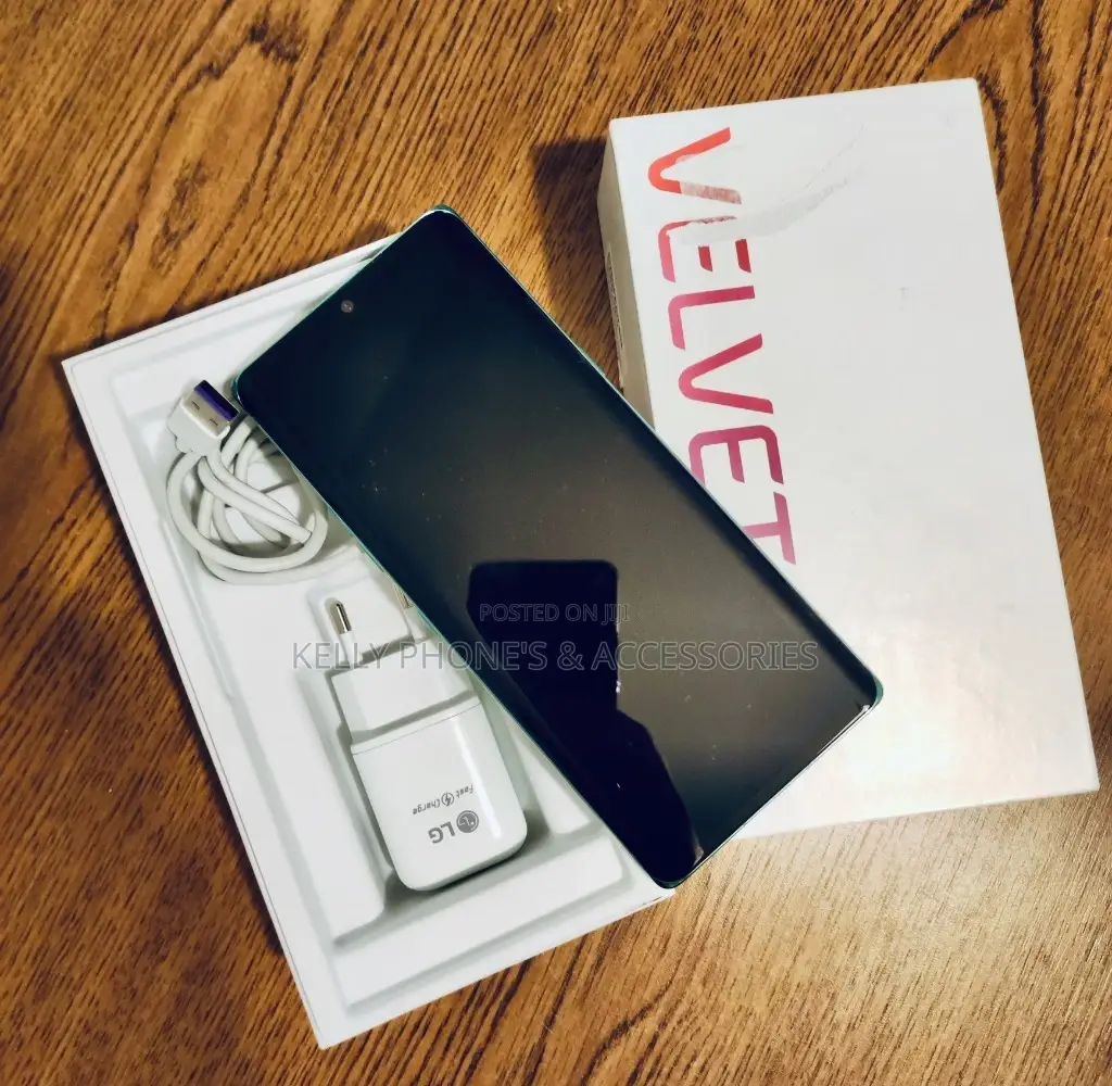 New LG Velvet 5G UW 128 GB Black