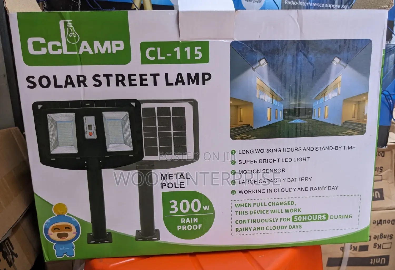 Solar Street Light/Solar Street Lamp (300w)