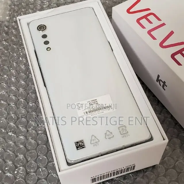 New LG Velvet 5G 128 GB White