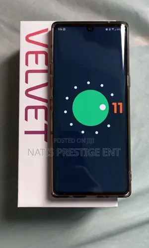New LG Velvet 5G UW 128 GB Black