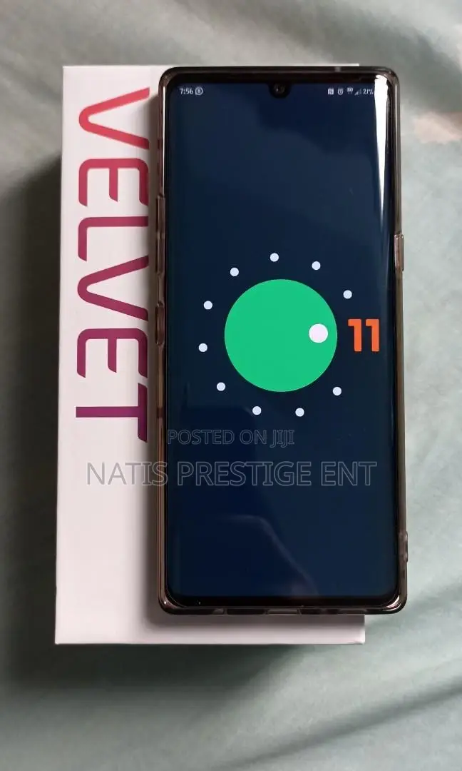 New LG Velvet 5G UW 128 GB Black