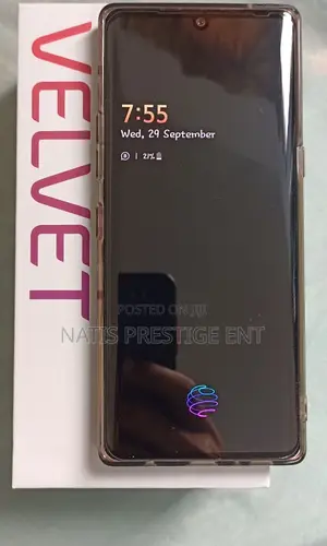 New LG Velvet 5G UW 128 GB Black
