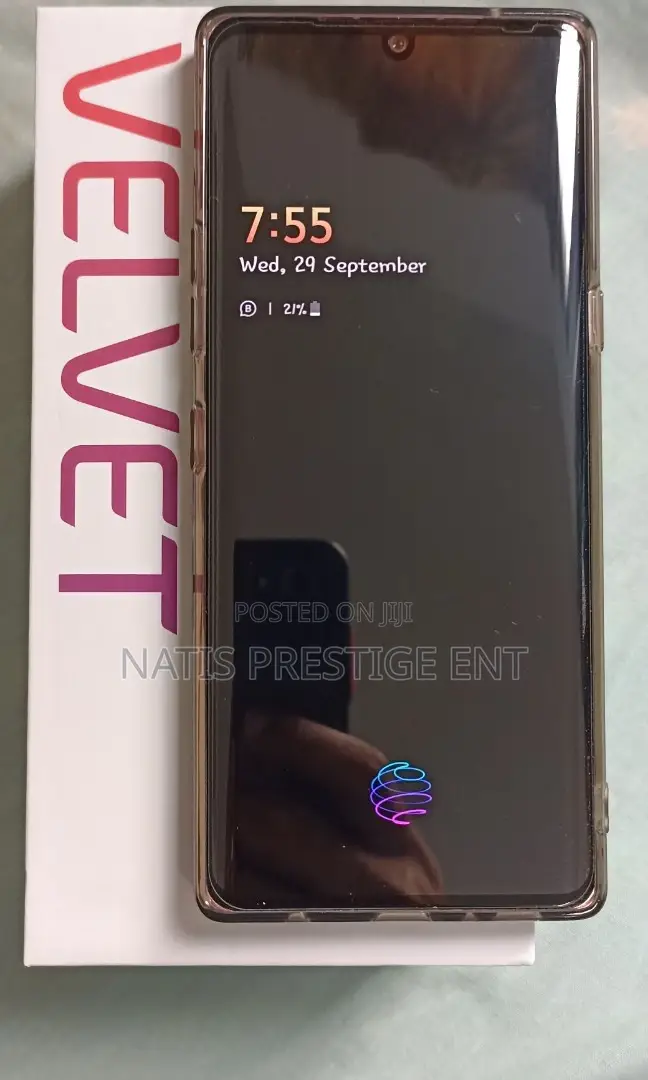 New LG Velvet 5G UW 128 GB Black