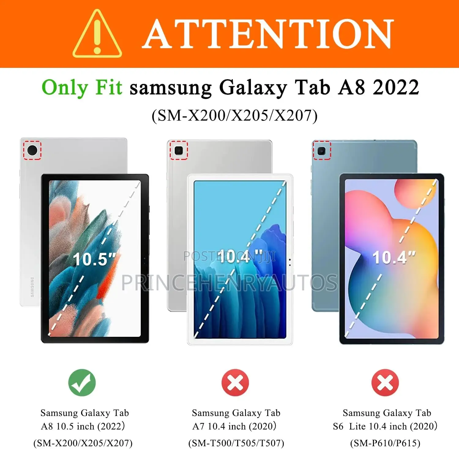 Soke Smart Case for Samsung Galaxy Tab A8 10.5-Inch 2022