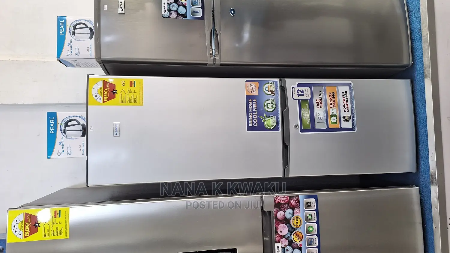 200litres_nasco Nasd2-24 Double Door Fridge
