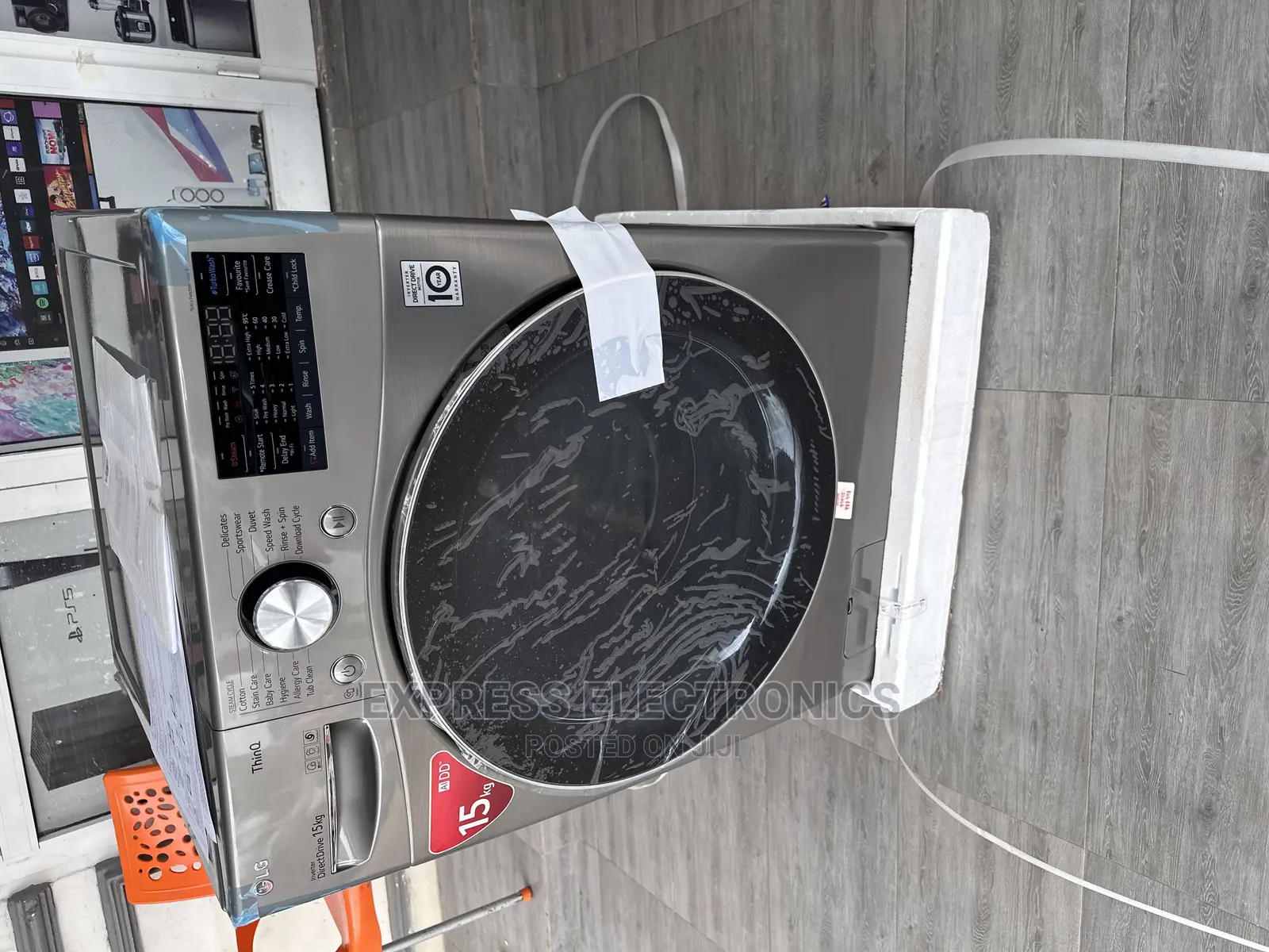 High Spinning  LG Front Load WM F0L9DGP2S 15kg