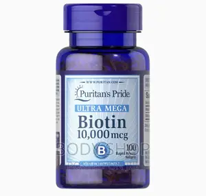Puritan's Pride Biotin 10000 MCG -Skin,Hair Nail-100 PCS