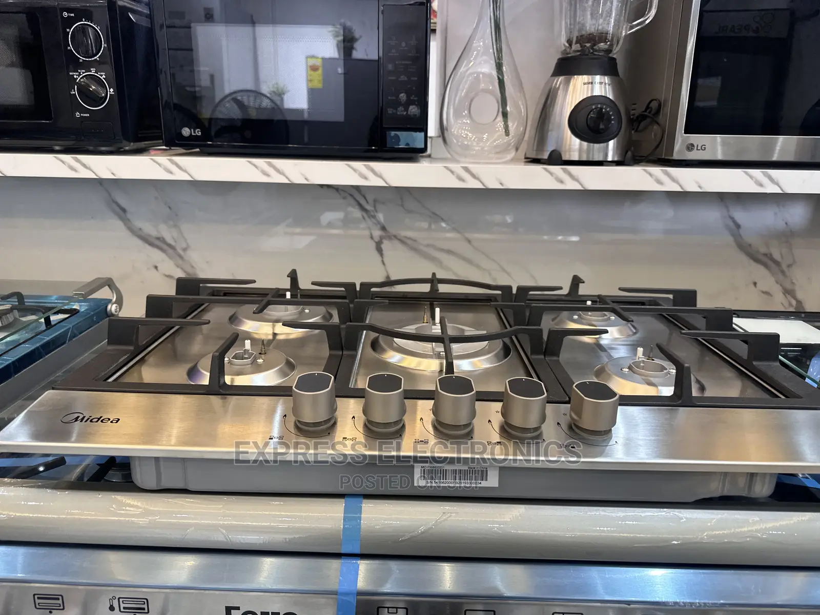 Automatic Ignition 5burner Gas Cooker 75g50me