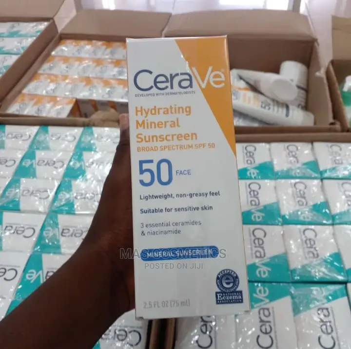 Cerave Hydrating Mineral Sunscreen SPF 50