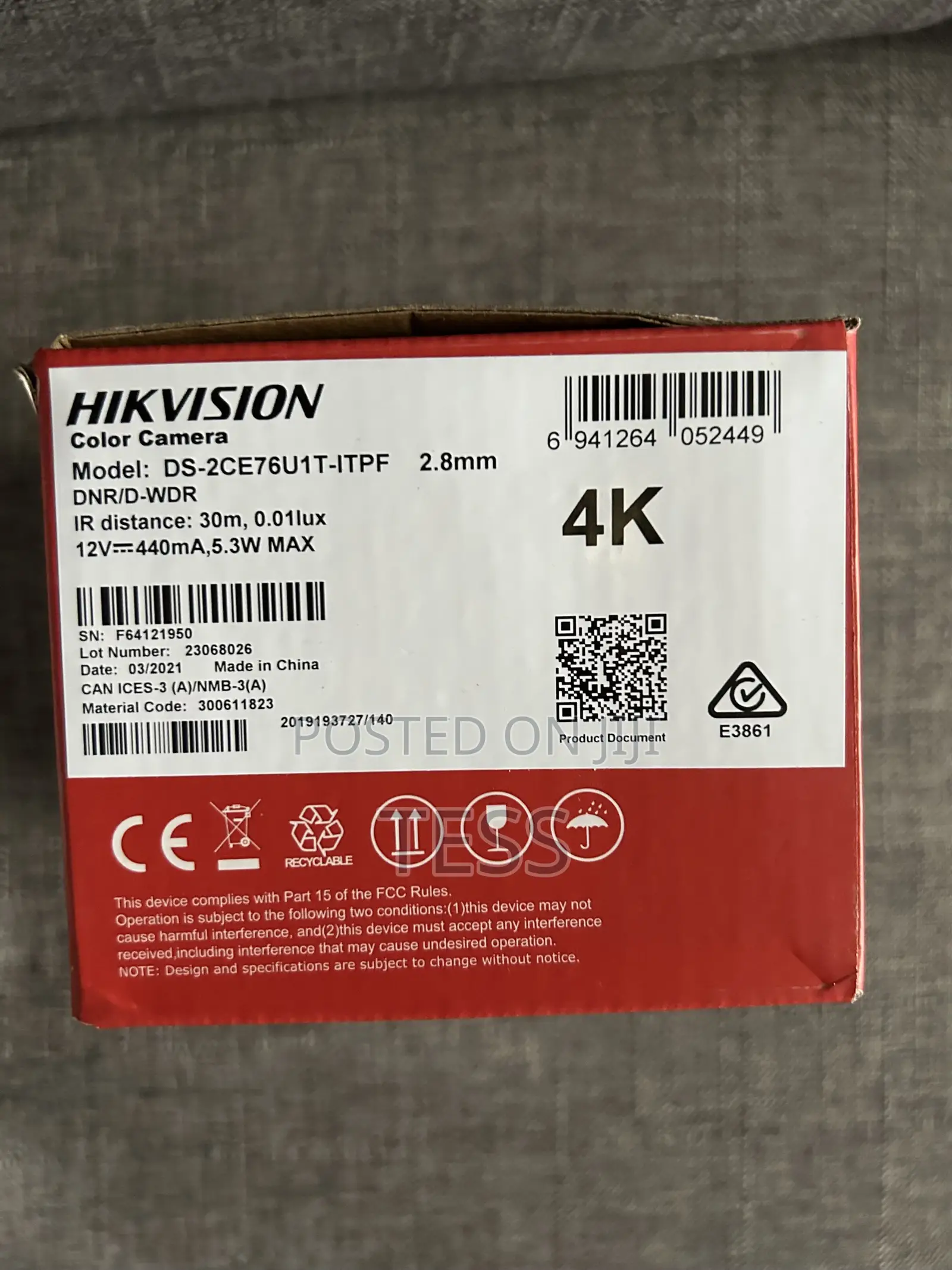Hikvision Indoor Fixed Turret Camera