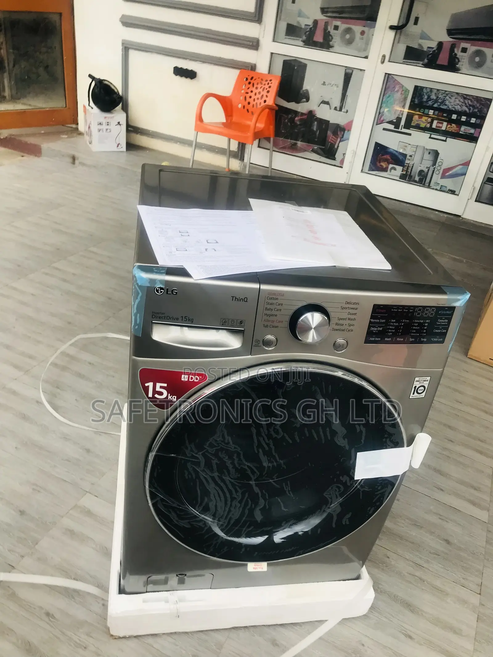 Unique Lg 15kg Frontload Washingmachine F0L9DYP2S 