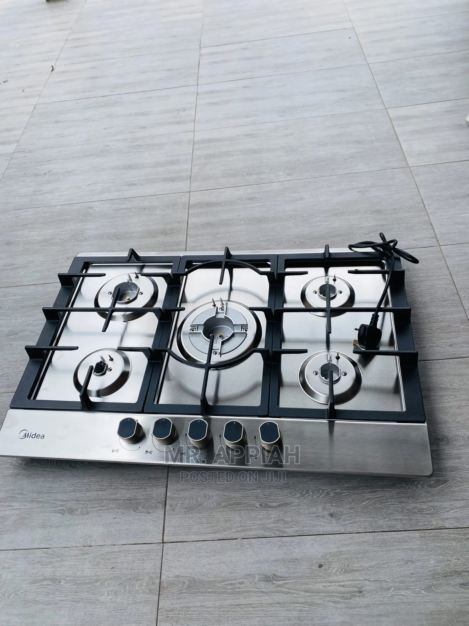 Durable Midea 5 Gas Burner(75g50me) 