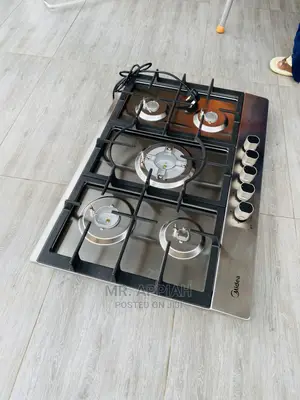 Reliable Midea 75g50me 5 Gas Burner(Silver) 